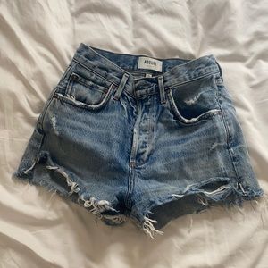 Agolde denim shorts